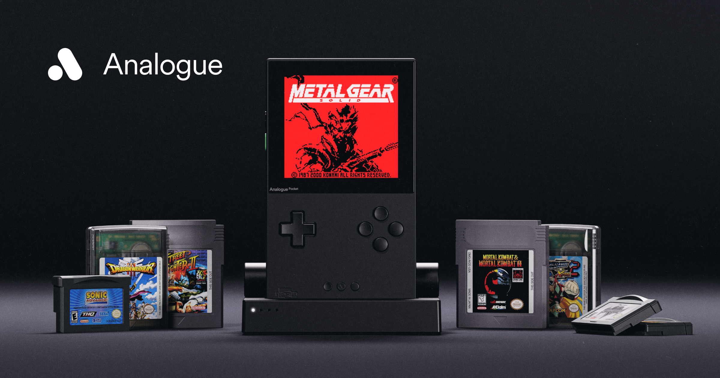 Analogue, brand website product image